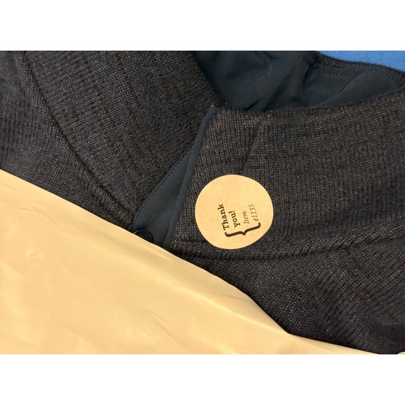 Under Armour ColdGear 1/4 Zip Pullover Brown Fleece Lined Sweatshirt XL - Picture 6 of 6